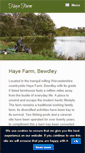 Mobile Screenshot of haye-farm.co.uk